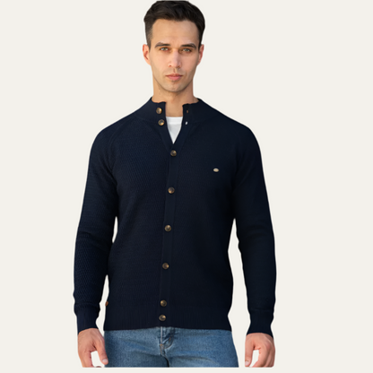 Men's Cotton Cardigan Sweater