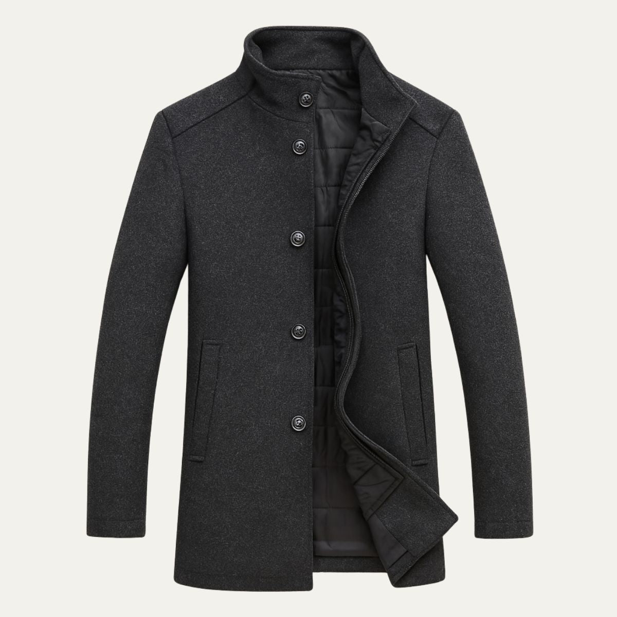 Men's Classic Wool Overcoat