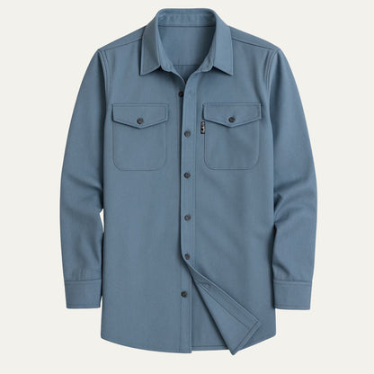 Men's Casual Shirt Jacket Overshirt