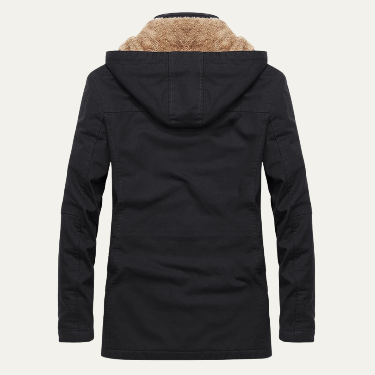 Men's Military Hooded Winter Jacket Thick Warm Multi Pocket
