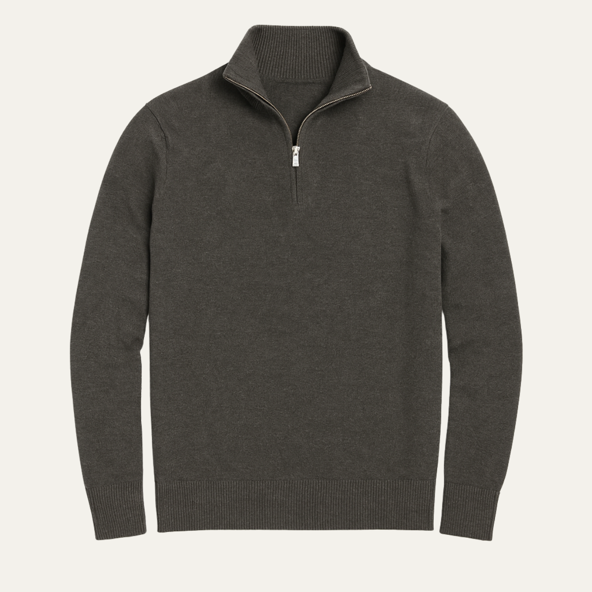 Men's Lightweight Knit Quarter Zip Sweater - Vonnera