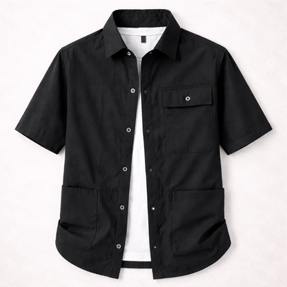 Vernazza Men's Lightweight Button Down Shirt - Vonnera