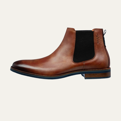 Umbria Men's Leather Chelsea Boots Cognac