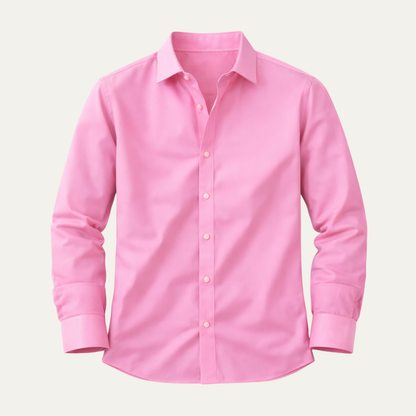 Men's Stretch Shirt Solid Color Lightweight - Vonnera