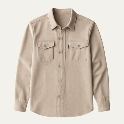 Men's Casual Shirt Jacket Overshirt
