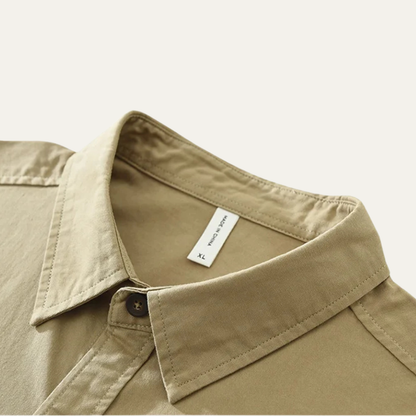 Men's Cotton Button Down Casual Shirt
