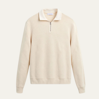 Men's Lightweight Knit Half Zip Sweater - Vonnera