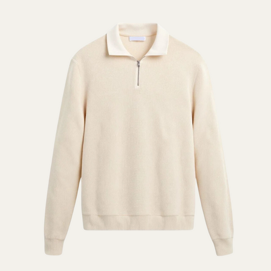 Men's Lightweight Knit Half Zip Sweater - Vonnera