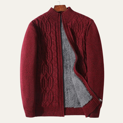 Wentworth Men's Wool Fleece Cardigan