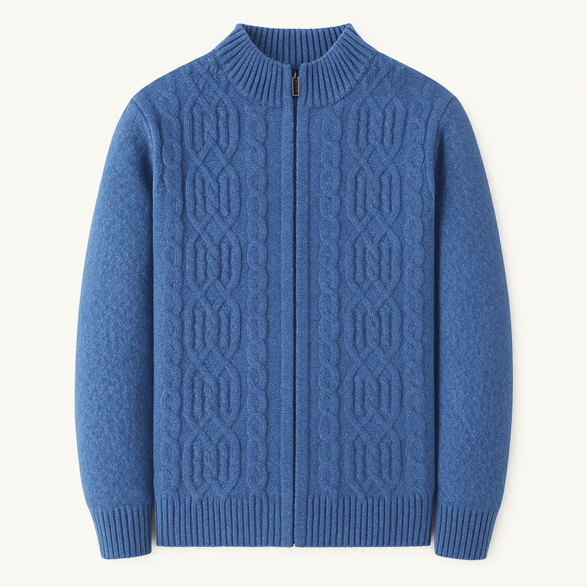 Wentworth Men's Wool Fleece Cardigan - Vonnera