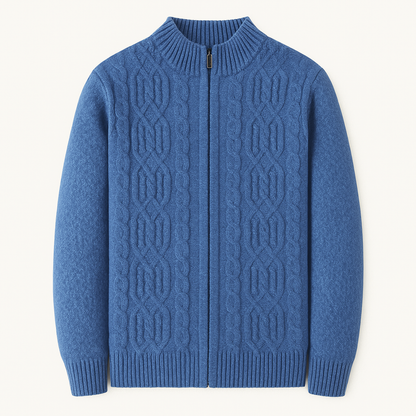 Wentworth Men's Wool Fleece Cardigan - Vonnera