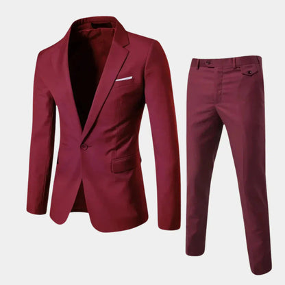 Men's Business Suit Blazer Trousers