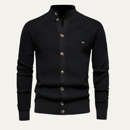 Men's Cotton Cardigan Sweater