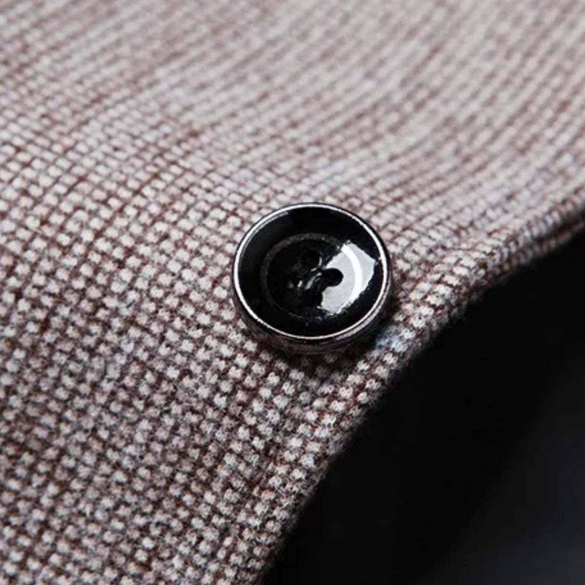 Men's Single Breasted Blazer Smart Casual Navy Blue