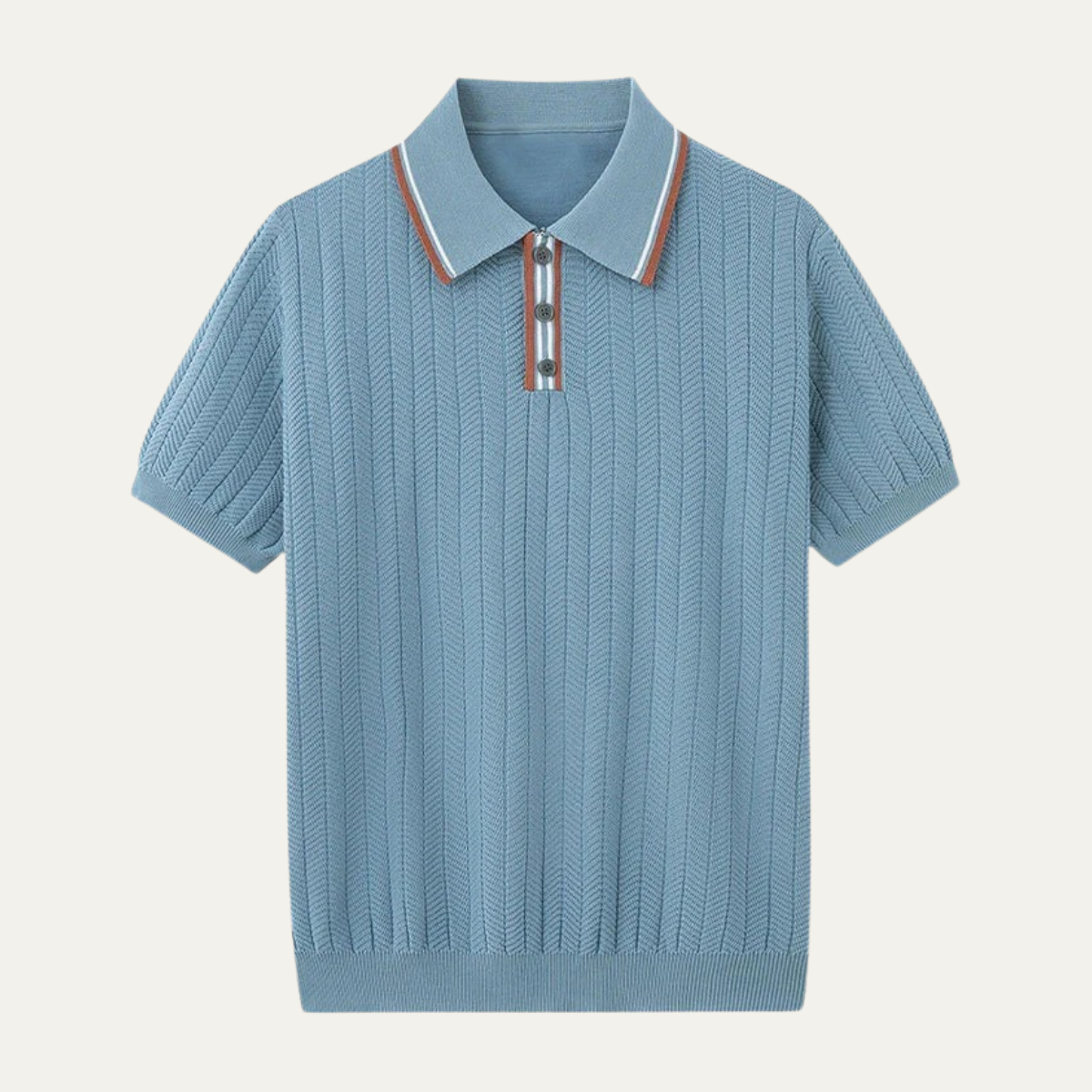 Men's Cotton Silk Polo Shirt - Vonnera