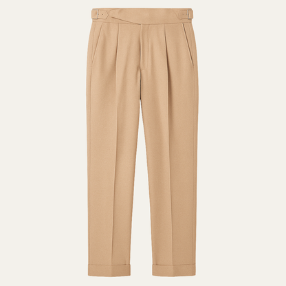 Men's Slim Fit High Waist Dress Pants Straight Leg - Vonnera