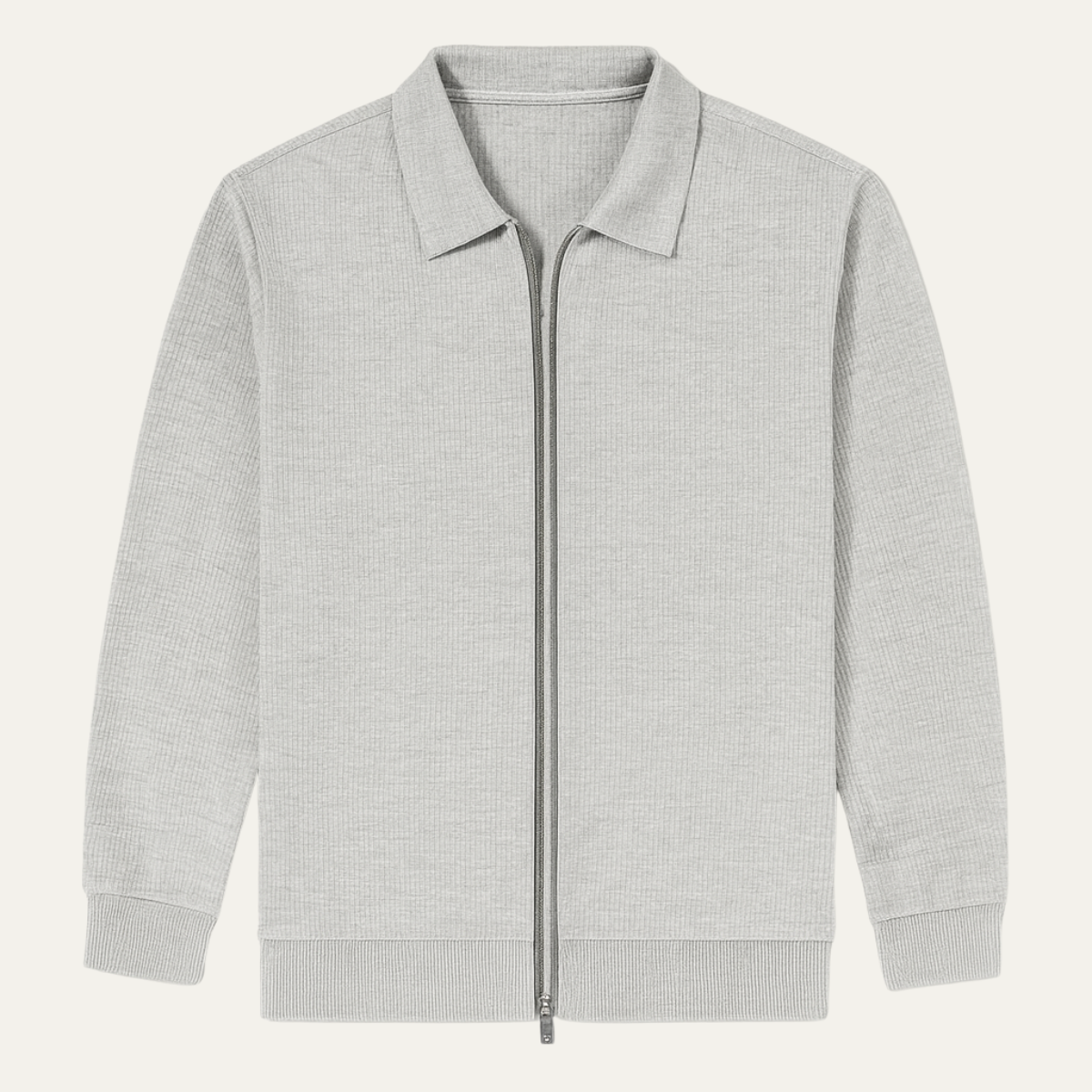 Men's Lightweight Knit Zip Jacket Casual - Vonnera