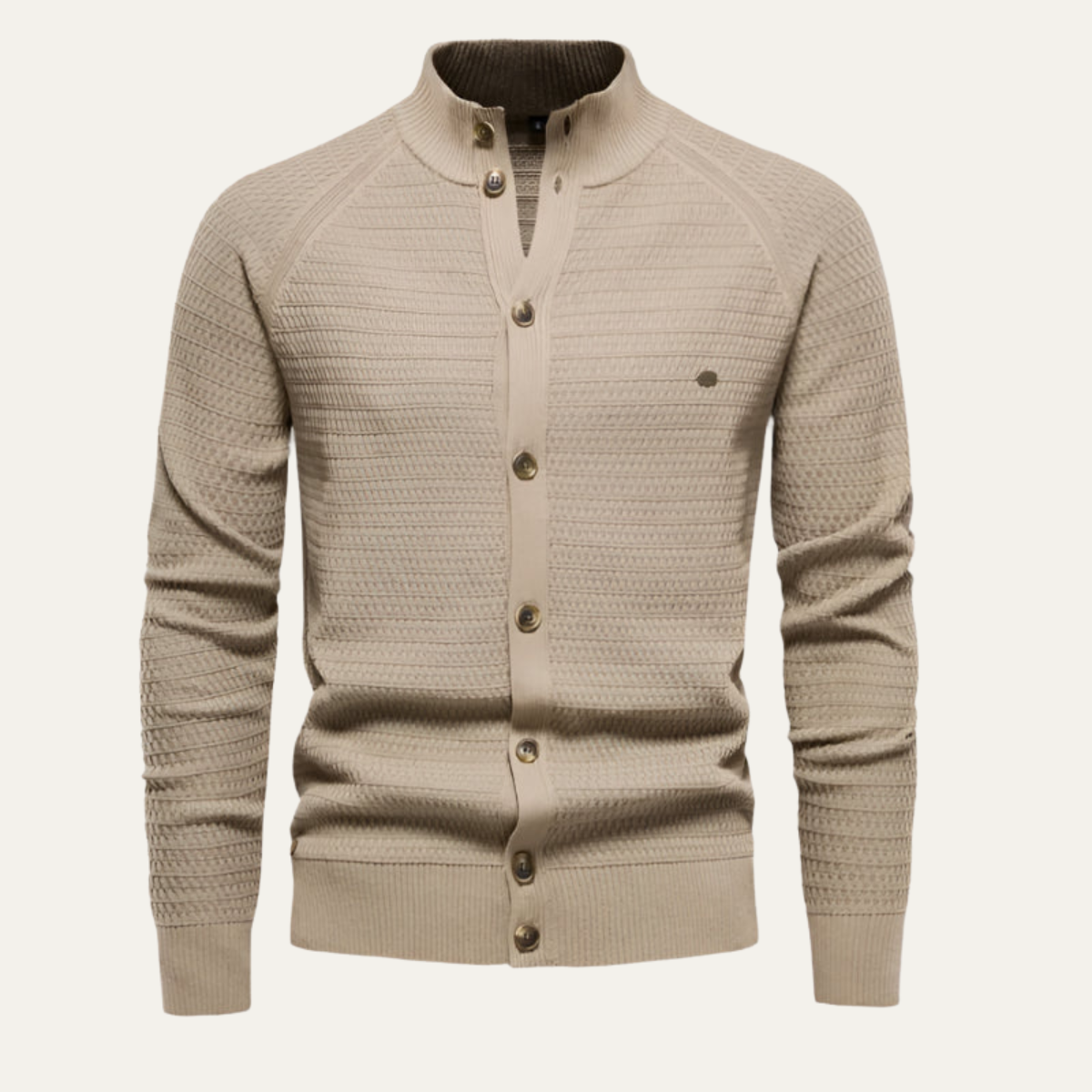 Men's Cotton Cardigan Sweater