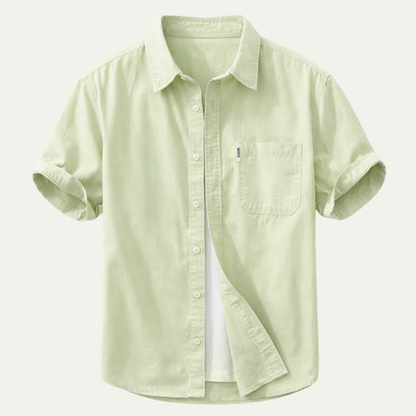 Men's Cotton Casual Shirt With Pocket - Vonnera