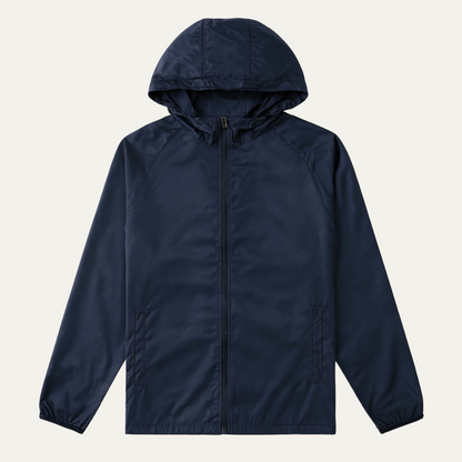 Men's Lightweight Hooded Windbreaker Jacket - Vonnera