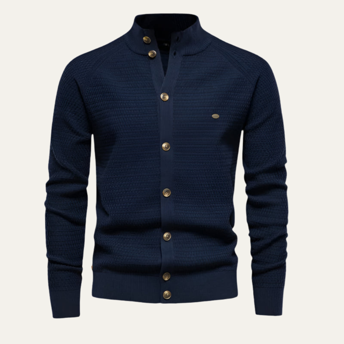 Men's Cotton Cardigan Sweater