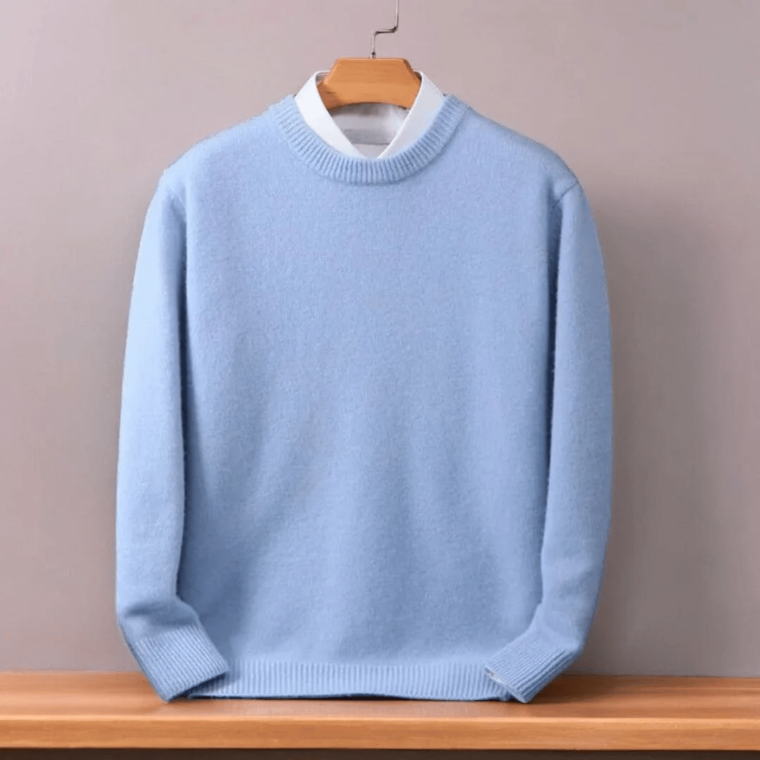 Men's Oversized Fine Wool Sweater