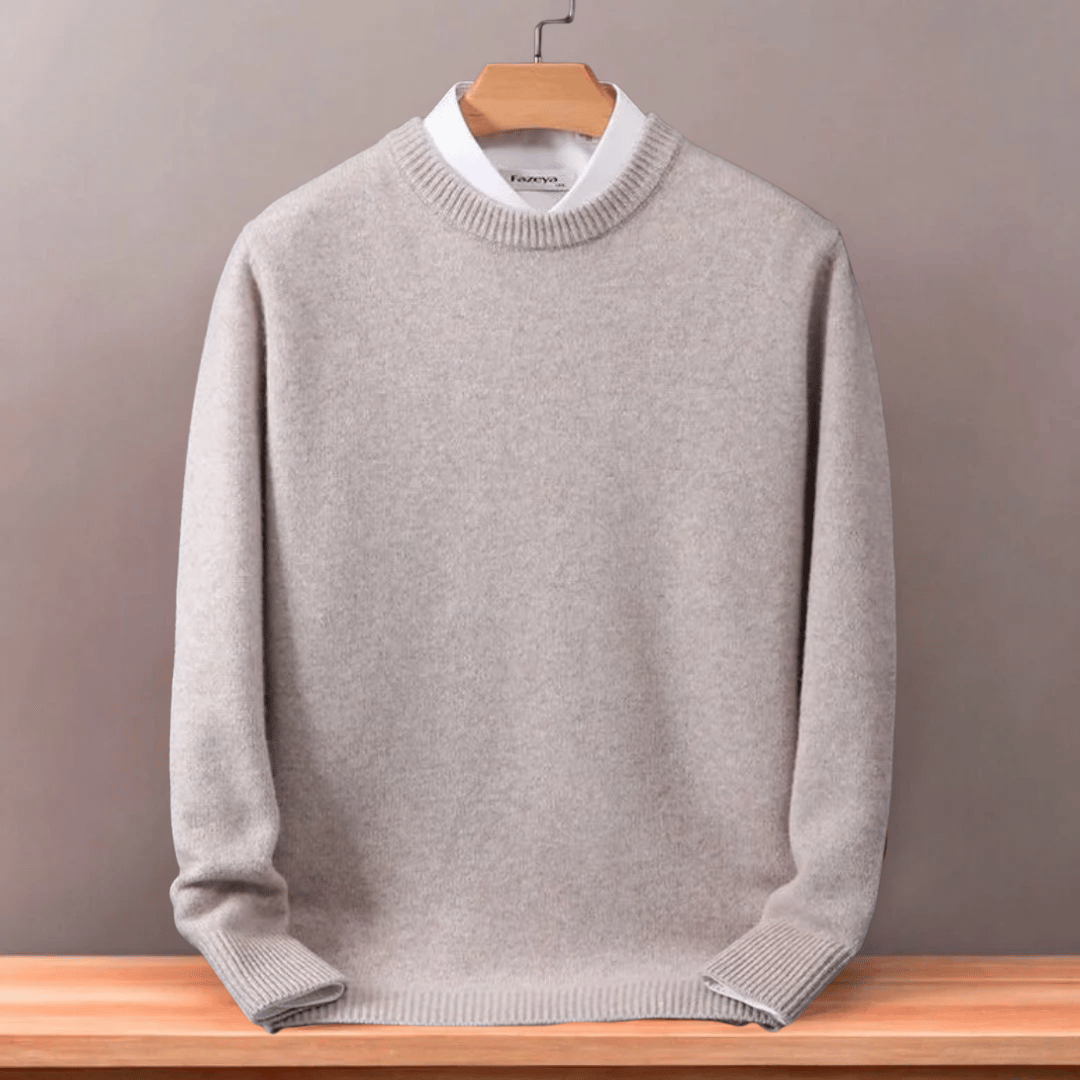 Men's Oversized Fine Wool Sweater