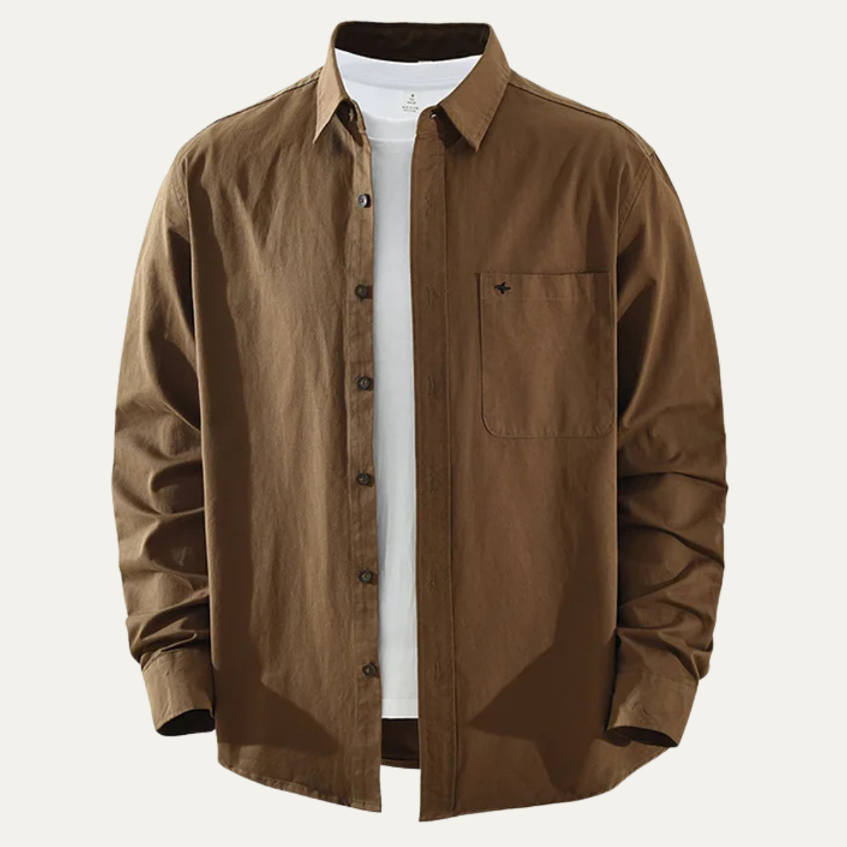 Men's Cotton Button Down Casual Shirt