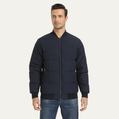 Men's Quilted Puffer Jacket Winter