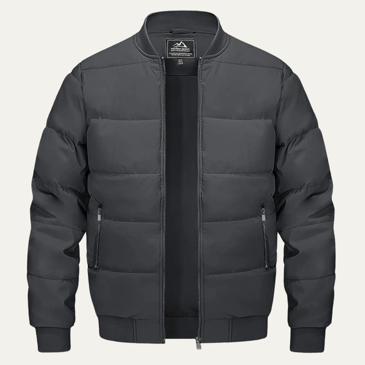 Men's Quilted Puffer Jacket Winter