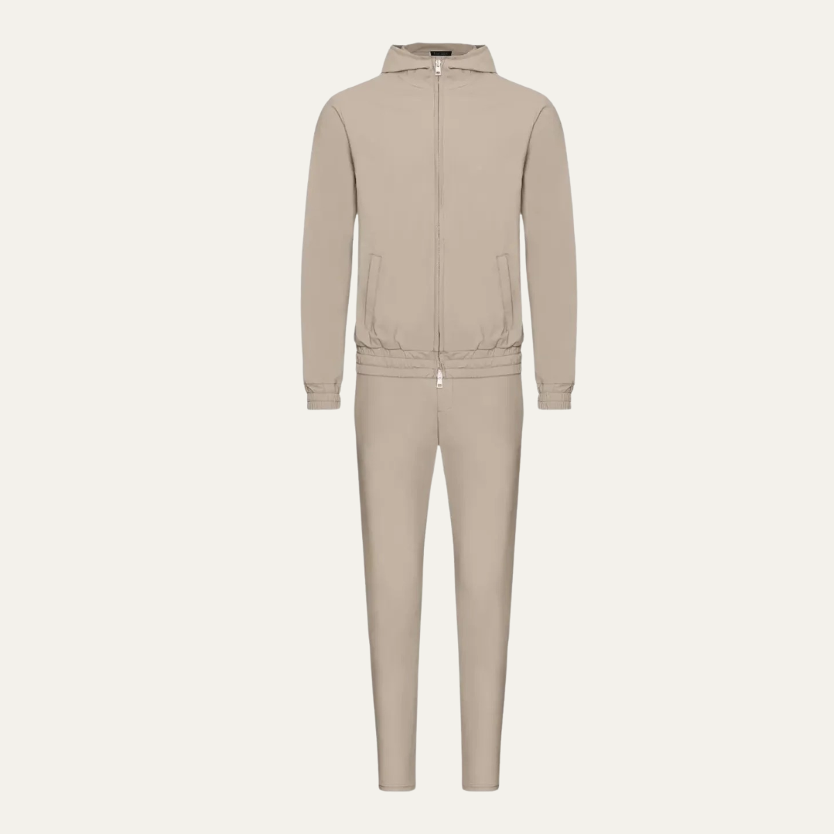 Men's Modern Lounge Wear Set Beige - Vonnera