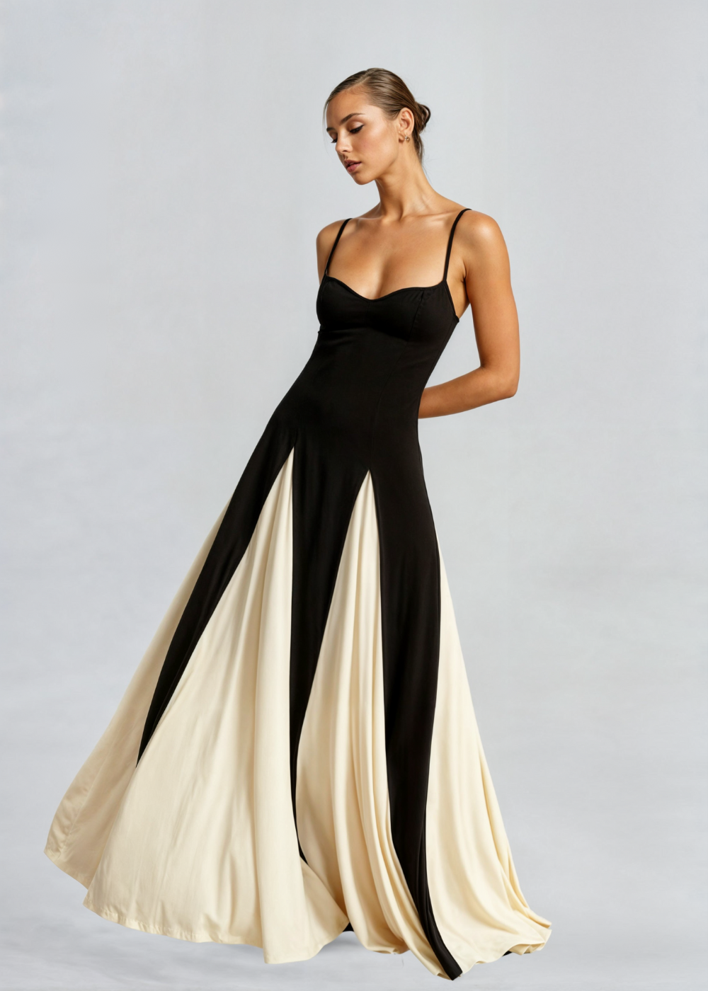 Women's Long Maxi Dress Flattering Fit