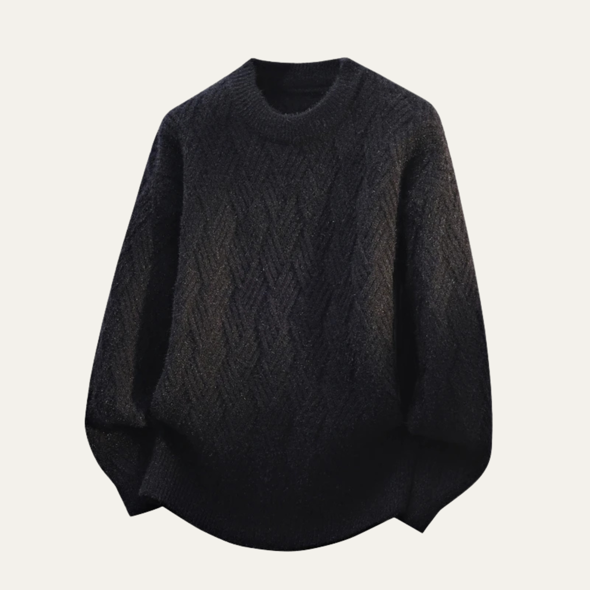 Men's Soft Knitted Sweater O Neck Warm Casual