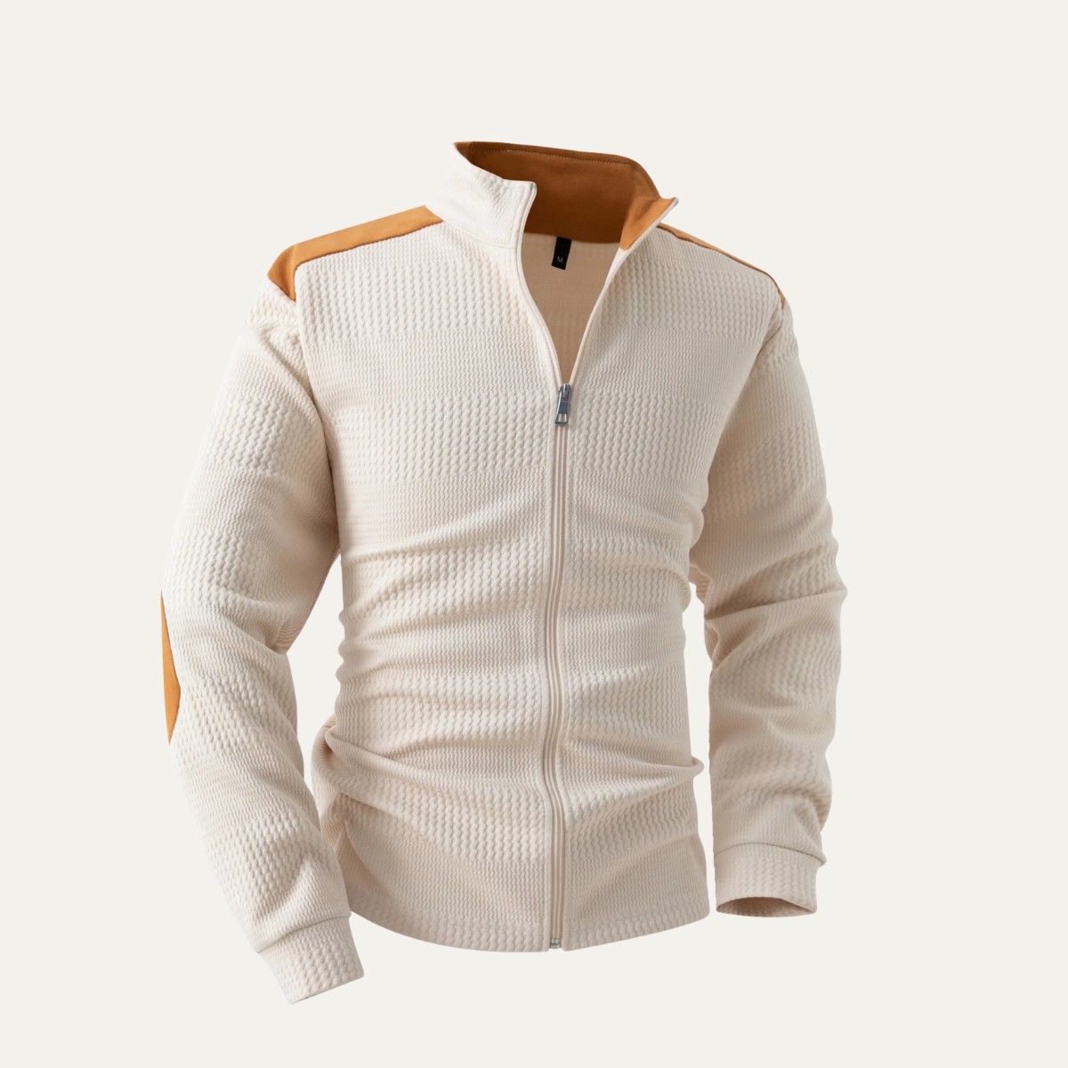 Men's Lightweight Zip Up Knit Sweater