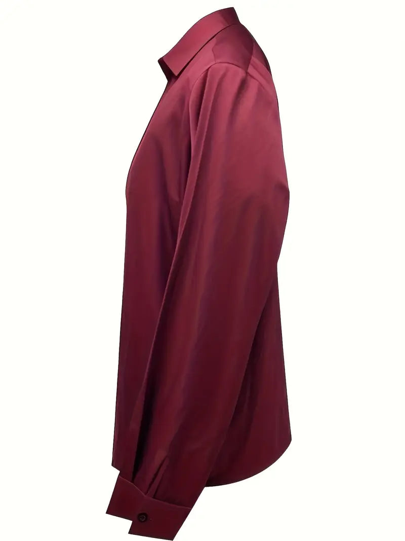 Women's Long Sleeve Blouse Draped Neck