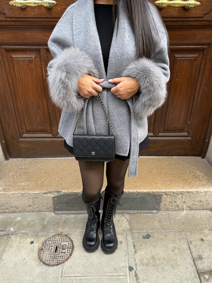 Soft Stylish Luxury Faux Fur Coat for Women