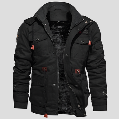 Men's Windbreaker Jacket Water Resistant Warm - Vonnera