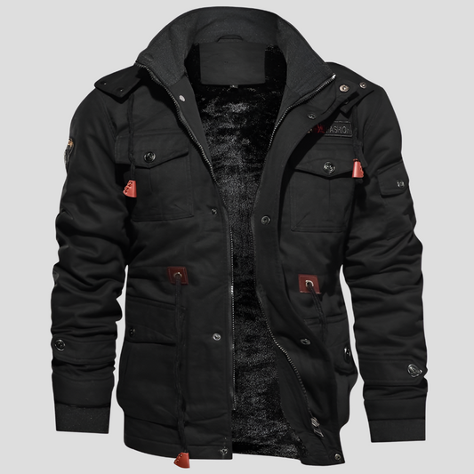 Men's Windbreaker Jacket Water Resistant Warm - Vonnera