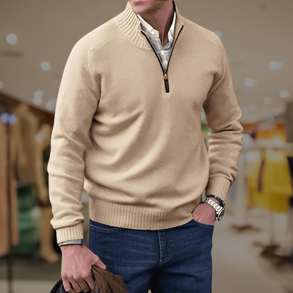 Beckett Men's Quarter Zip Pullover - Vonnera
