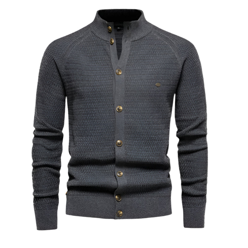 Men's Cotton Cardigan Sweater