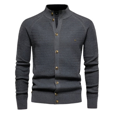 Men's Cotton Cardigan Sweater