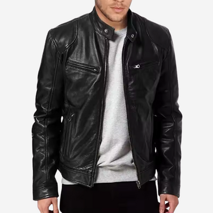 Men's Leather Classic Jacket