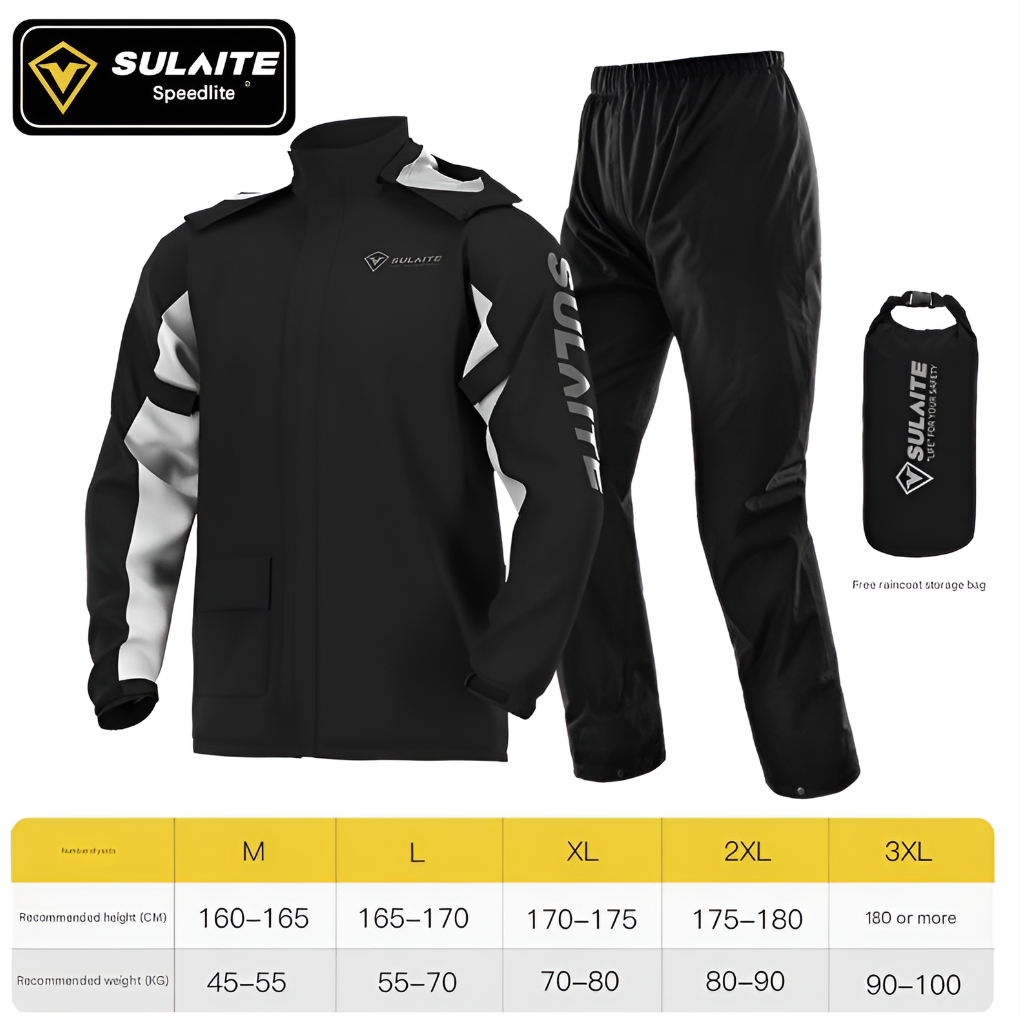 Waterproof Outdoor Rain Jacket Pants Set