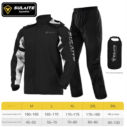 Waterproof Outdoor Rain Jacket Pants Set