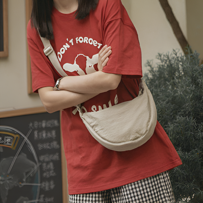 Women's Nylon Shoulder Bag Spacious - Vonnera