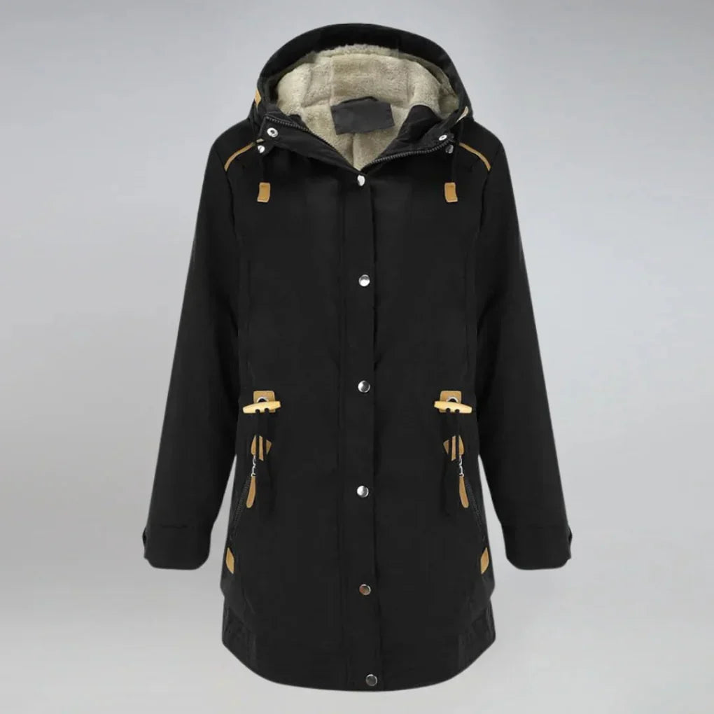 Women's Water Resistant Parka Jacket - Vonnera