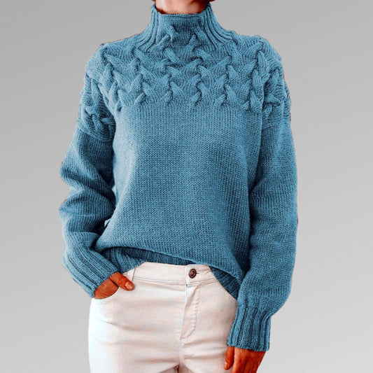 Women's Turtleneck Sweater Soft Warm - Vonnera