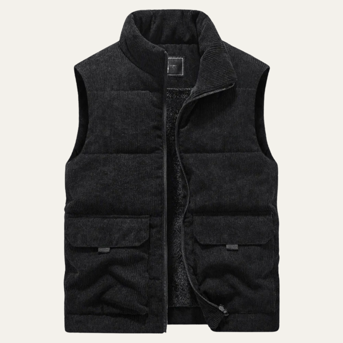 Men's Corduroy Quilted Vest Lightweight