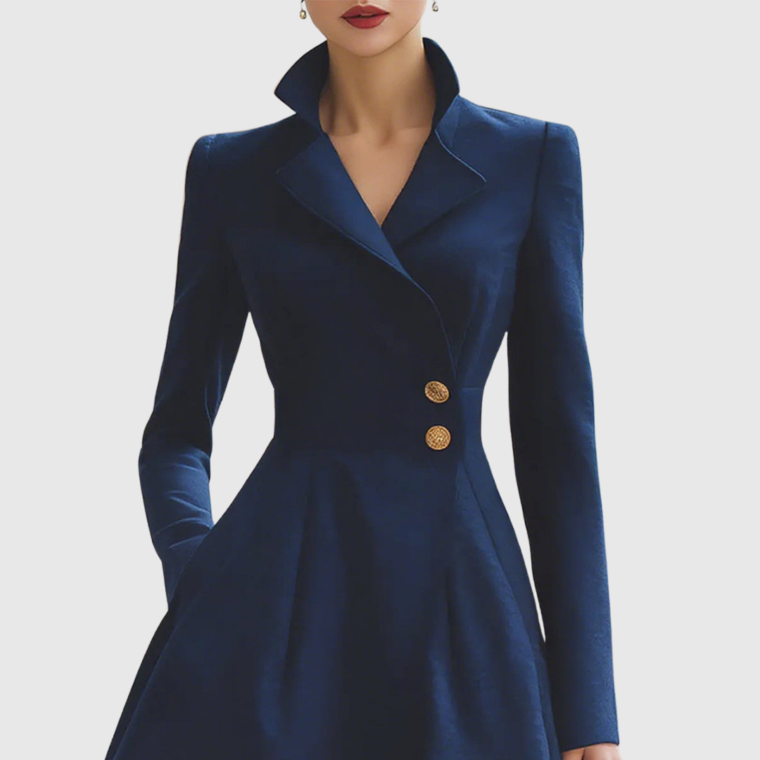Tailored Fit Coat Dress
