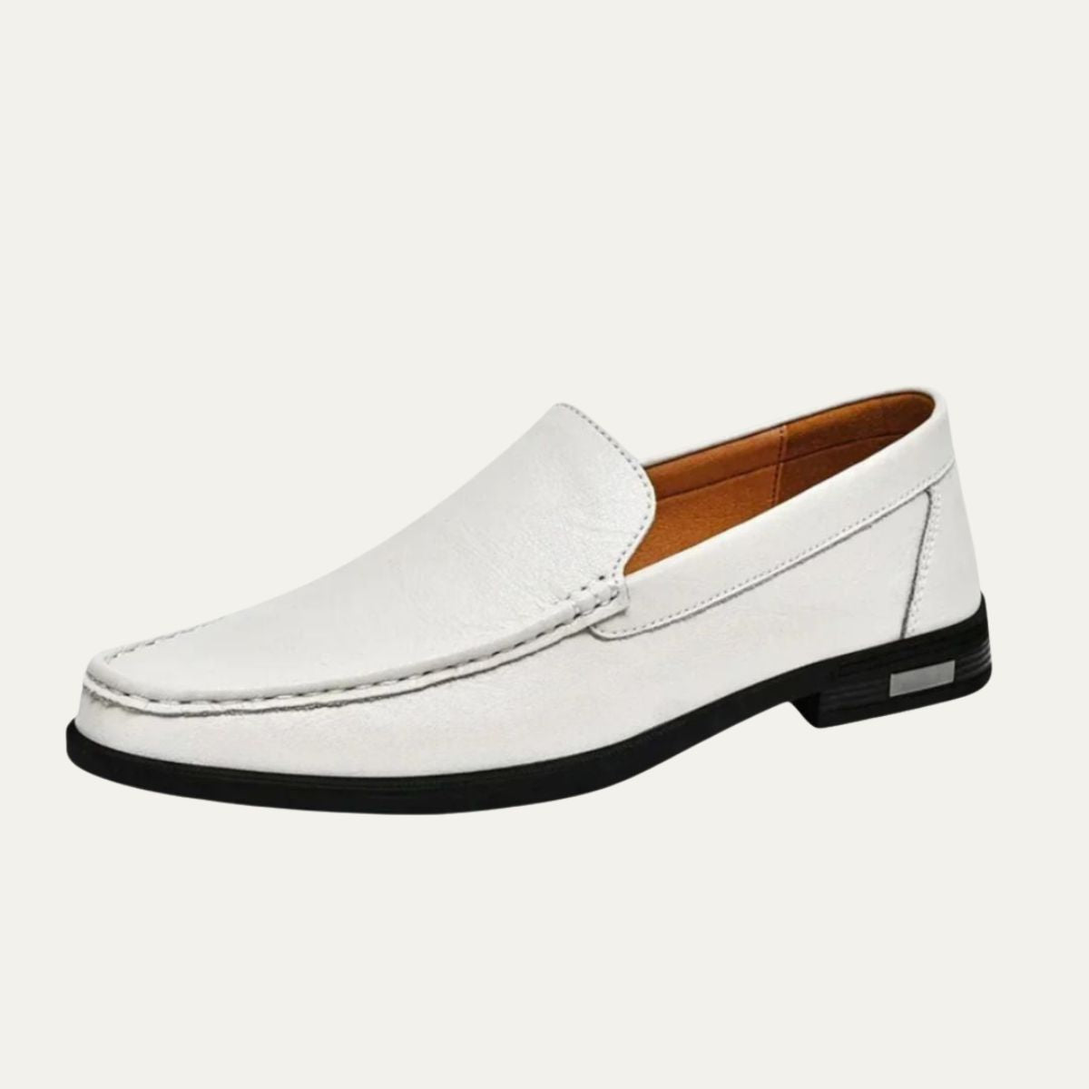 Bellgrave Men's Slip On Loafers Classic Leather Black